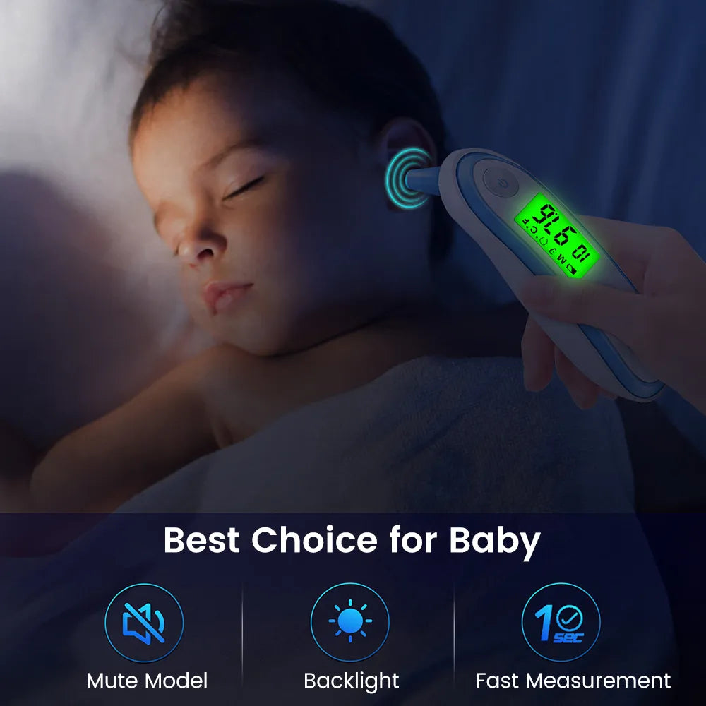 Infrared Ear Thermometer - For Babies and Adults
