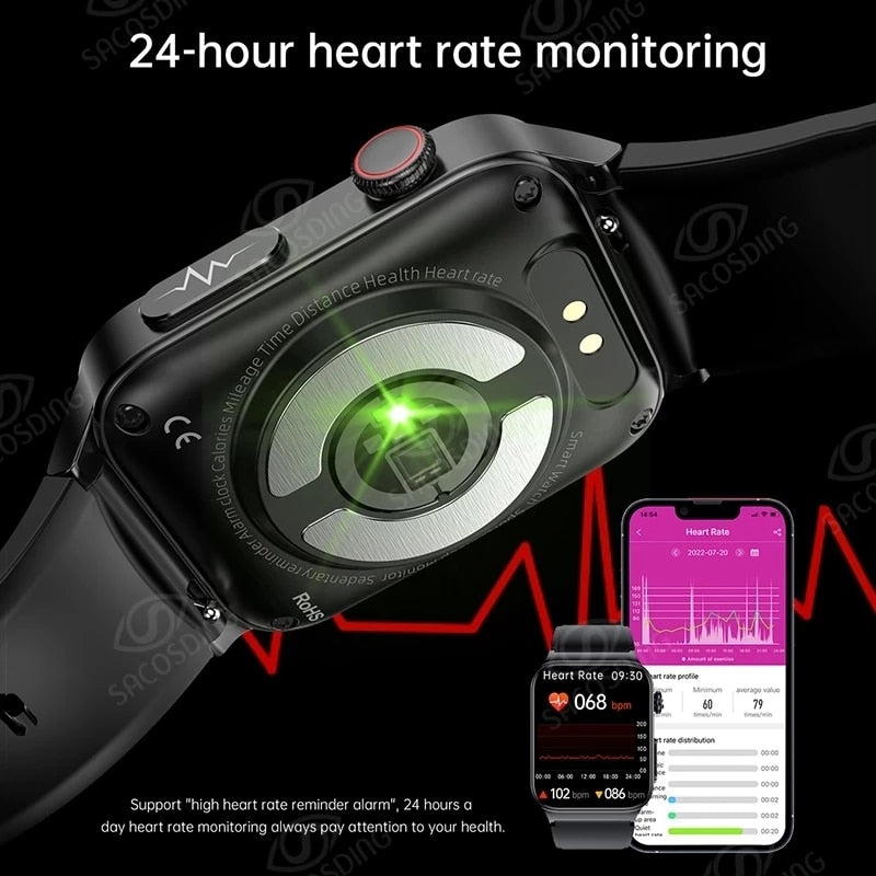 GlucoseGuard Smartwatch: Your Health Companion