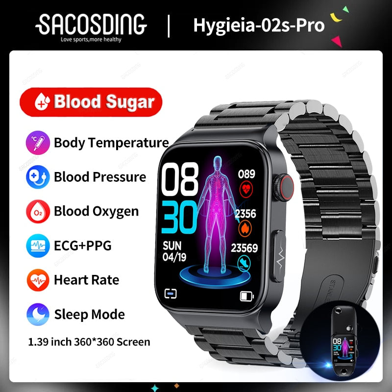 GlucoseGuard Smartwatch: Your Health Companion