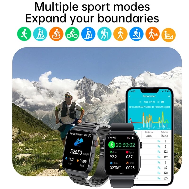 GlucoseGuard Smartwatch: Your Health Companion